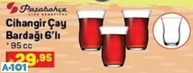 PAŞABAHÇE CİHANGİR ÇAY BARDAĞI PAŞABAHÇE CİHANGİR ÇAY BARDAĞI